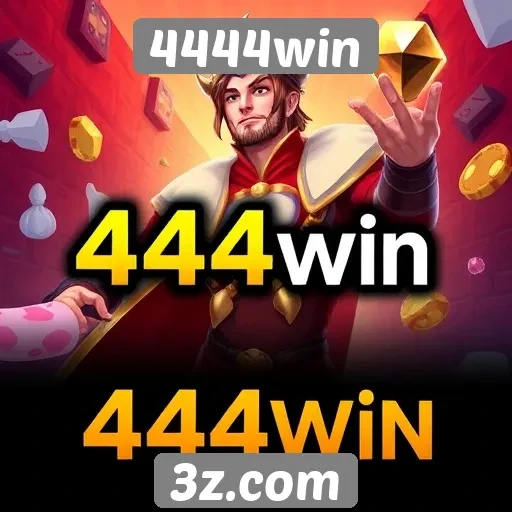 Variedade de jogos disponíveis no 4444win
