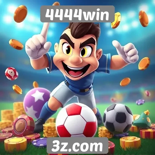 Exploração dos jogos disponíveis no 4444win