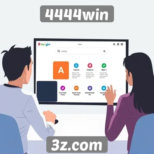 Facilidade de navegação do site 4444win para novos usuários