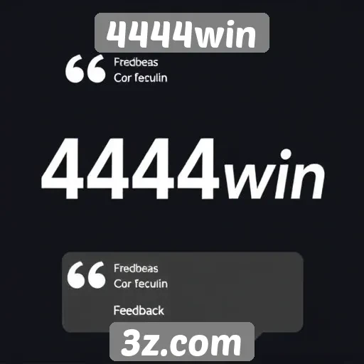 Feedback de jogadores sobre 4444win e suas funcionalidades