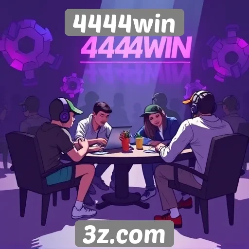 Estudo sobre a comunidade de jogadores do 4444win